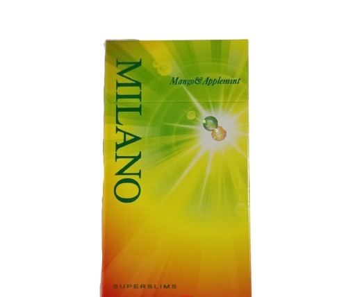 Milano Mango Applemint Super Slim Sigara (Mango Elma Mentol Aromalı)